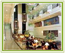 Radha Park Inn Lobby, Chennai Sarovar Park Plaza Group of Hotels